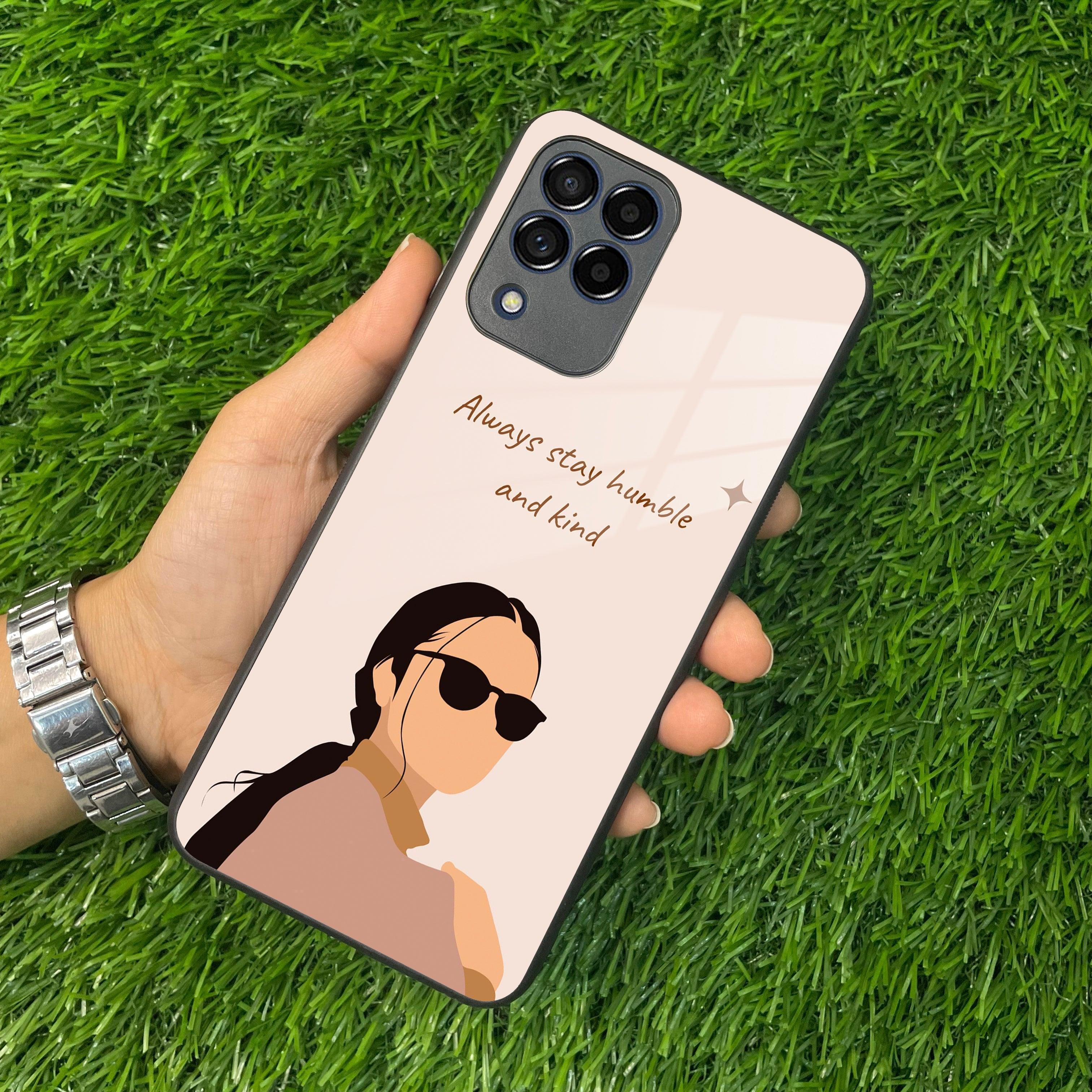 Always Stay Humble And Kind Glass Phone Cover for Samsung - ShopOnCliQ