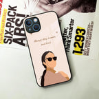 Always Stay Humble And Kind Glass Phone Cover for iPhone - ShopOnCliQ