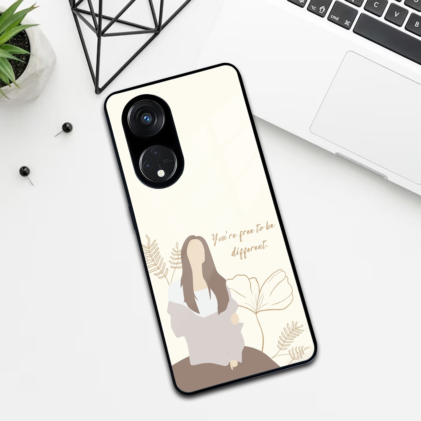 Always Stay Humble And Kind Glass Phone Cover V2 for Oppo