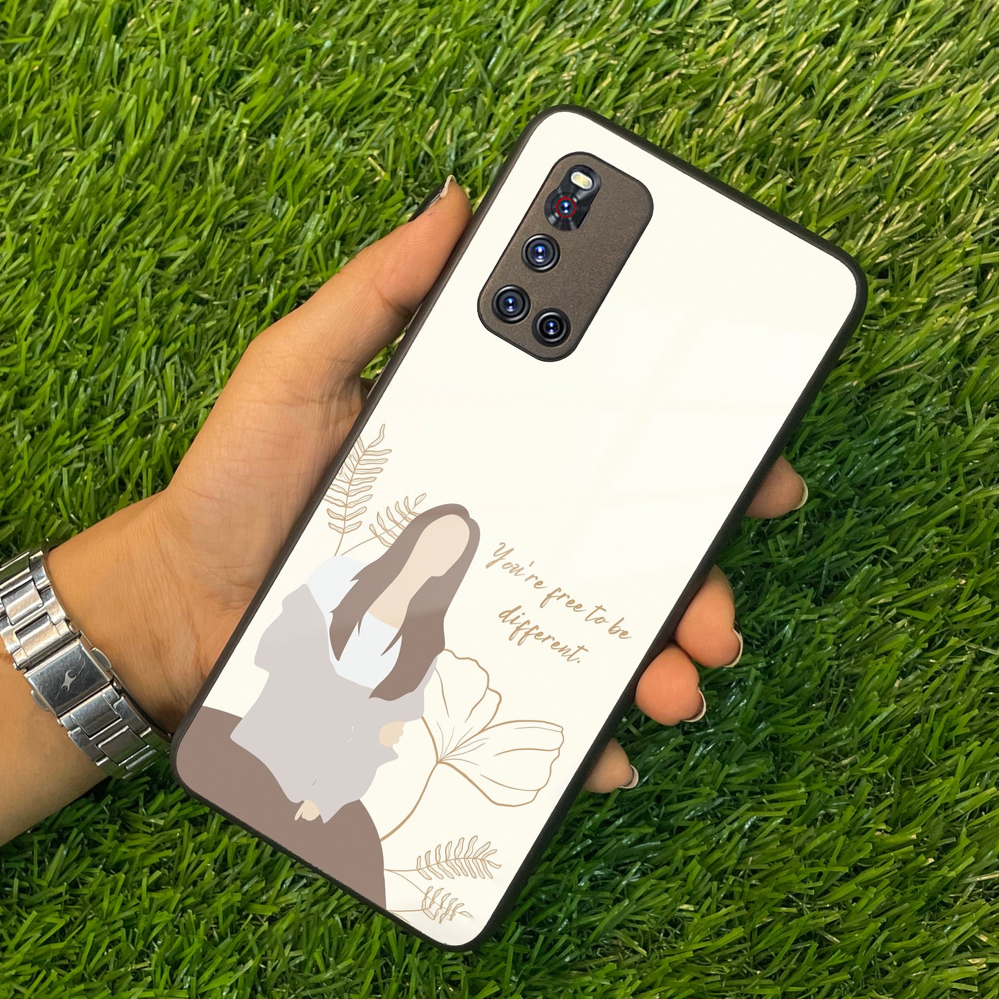 Always Stay Humble And Kind Glass Phone Cover V2 For Vivo