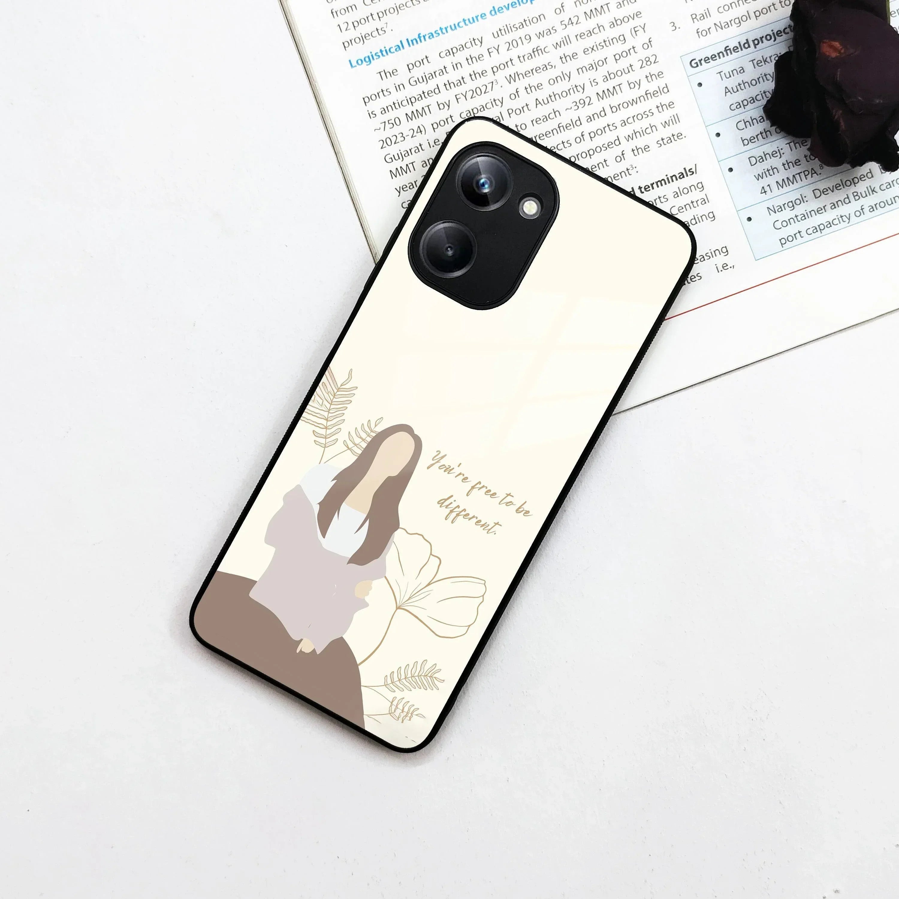 Always Stay Humble And Kind Glass Phone Cover V2 For Realme/Narzo - ShopOnCliQ