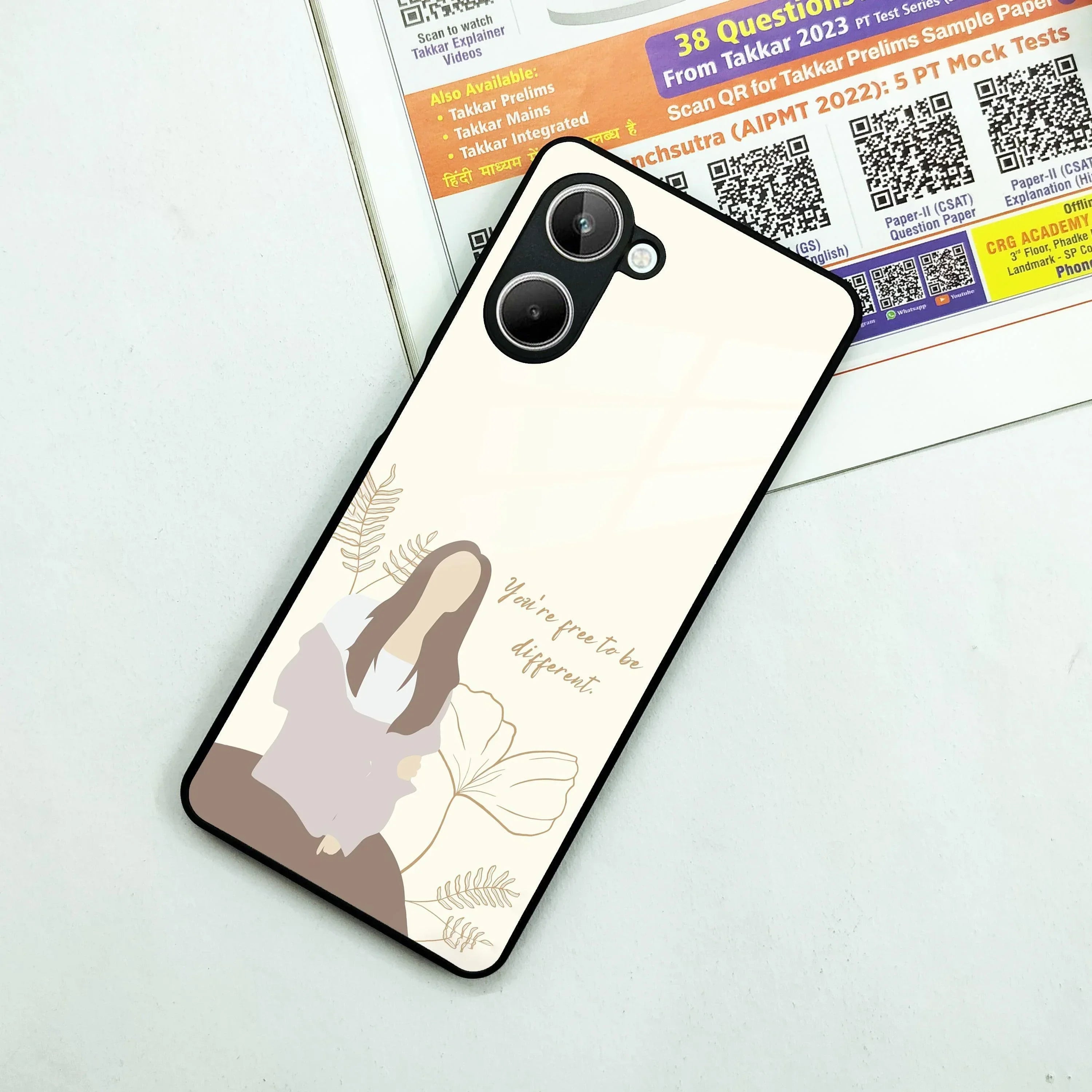 Always Stay Humble And Kind Glass Phone Cover V2 For Realme/Narzo - ShopOnCliQ