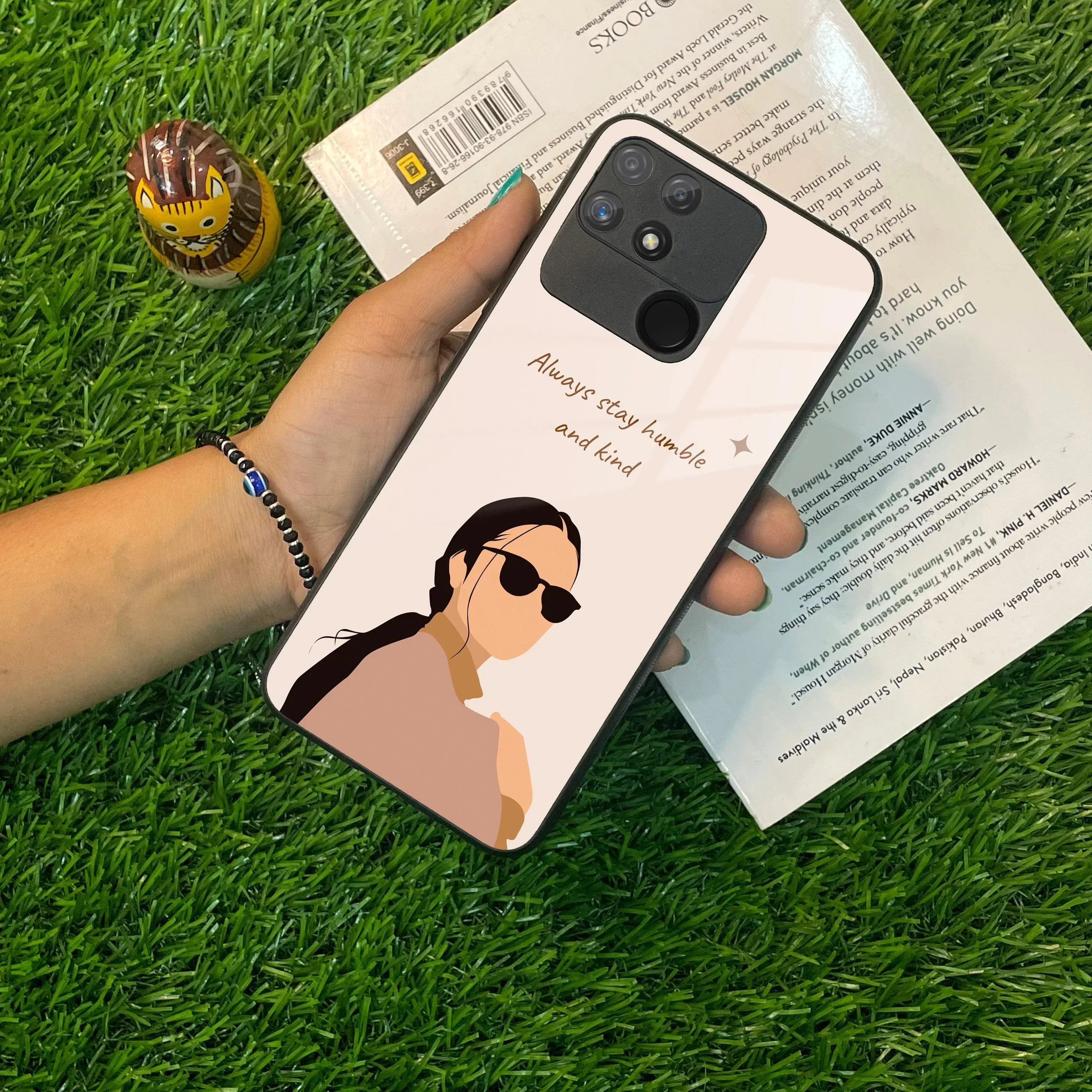 Always Stay Humble And Kind Glass Phone Cover For Realme/Narzo - ShopOnCliQ