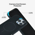 Anti Dust Magsafe Silicone Case - iPhone (Black) - ShopOnCliQ