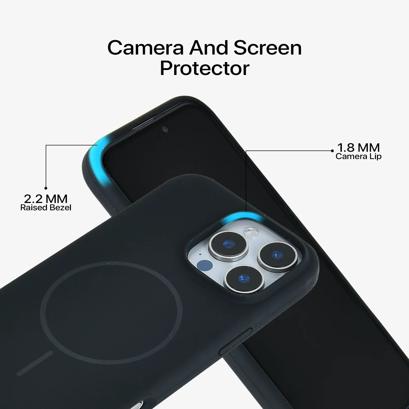 Anti Dust Magsafe Silicone Case - iPhone (Black) - ShopOnCliQ