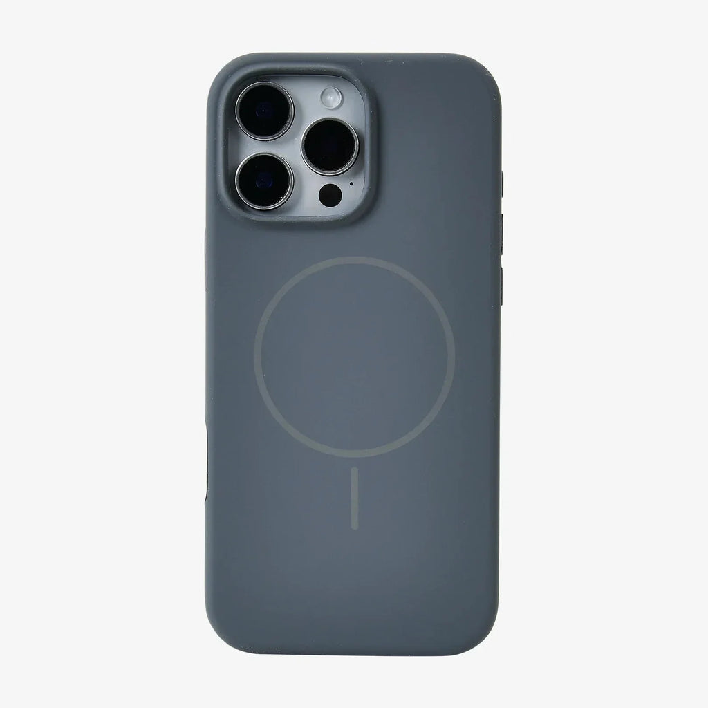 Anti Dust Magsafe Silicone Case - iPhone (Grey) - ShopOnCliQ