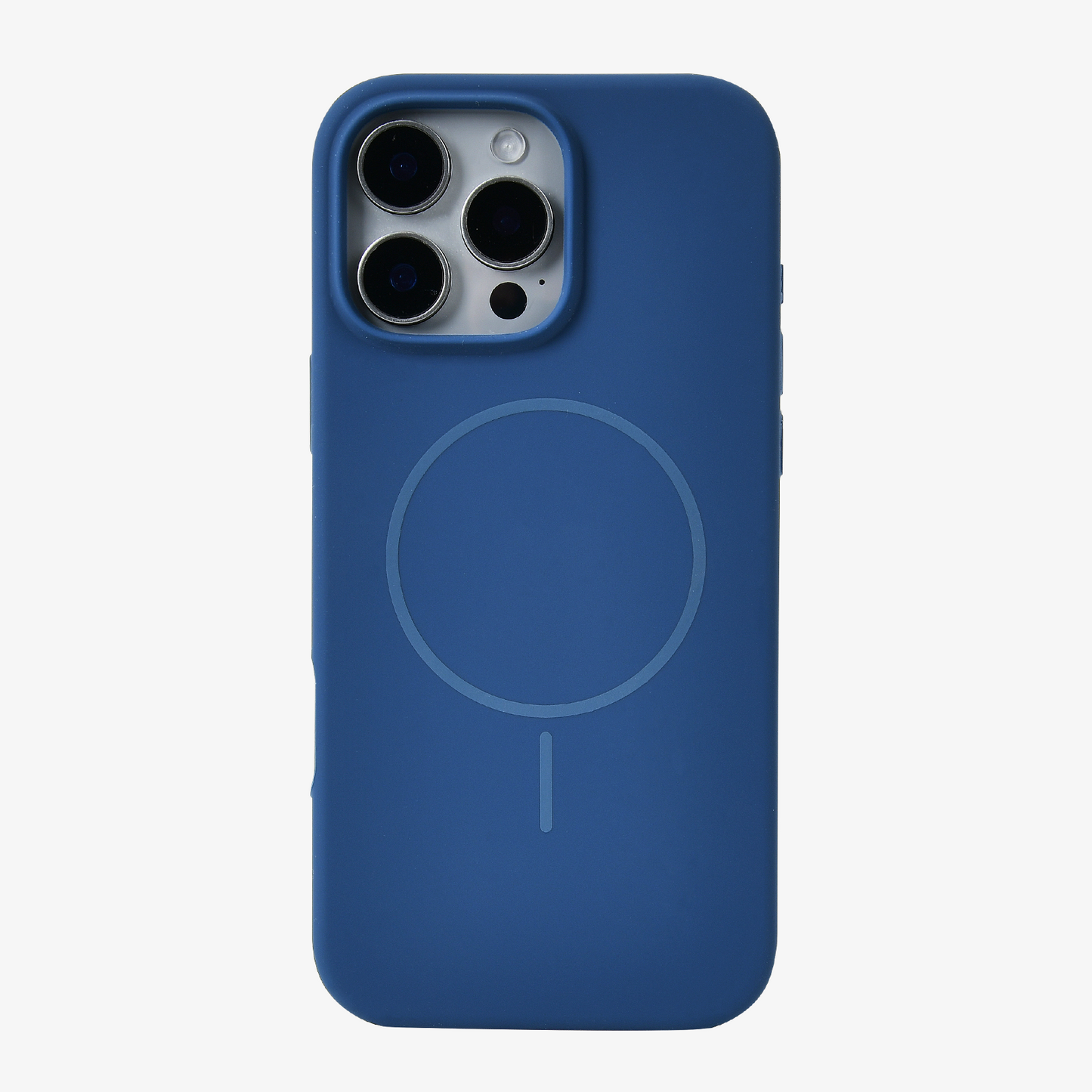 Anti Dust Magsafe Silicone Case - Iphone 13 Pro (Denim Blue)