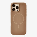 Anti Dust MagSafe Silicone Case - iPhone ( Brown) - ShopOnCliQ