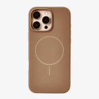 Anti Dust MagSafe Silicone Case - iPhone ( Brown) - ShopOnCliQ