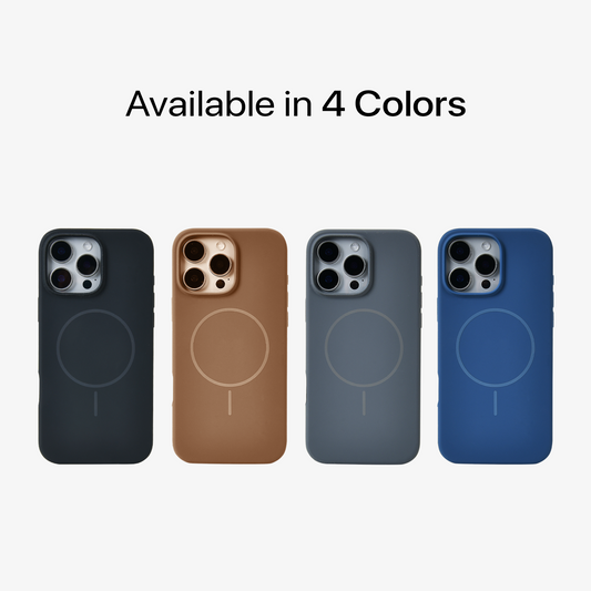 Anti Dust MagSafe Silicone Case - IPhone 14 pro max ( Brown)