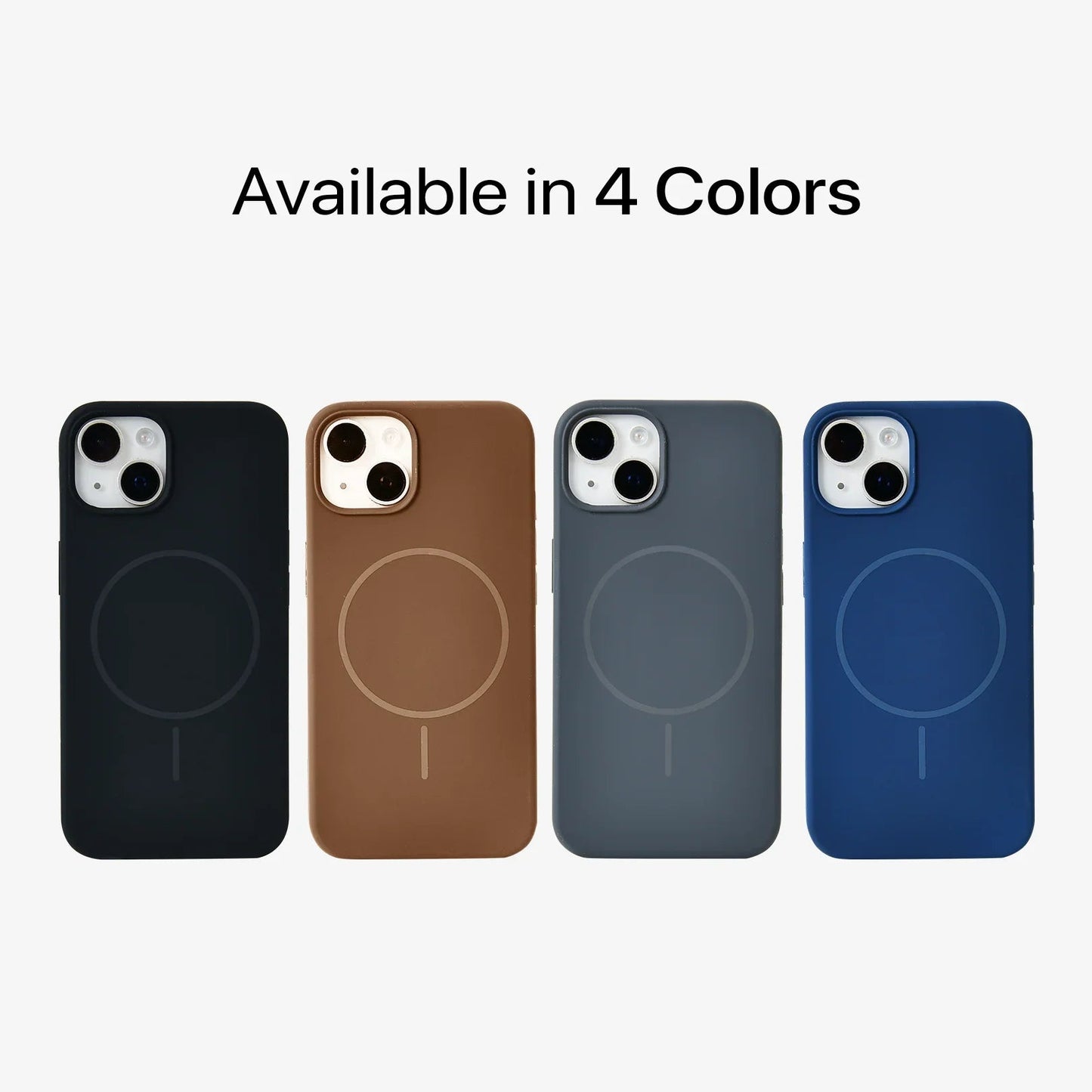 Anti Dust MagSafe Silicone Case - IPhone 14 ( Brown) - ShopOnCliQ