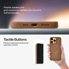 Anti Dust MagSafe Silicone Case - iPhone ( Brown) - ShopOnCliQ