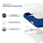 Anti Dust Magsafe Silicone Case - iPhone ( Denim Blue) - ShopOnCliQ