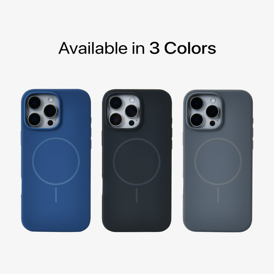 Anti Dust Magsafe Silicone Case - iPhone 16 Pro Max ( Black)