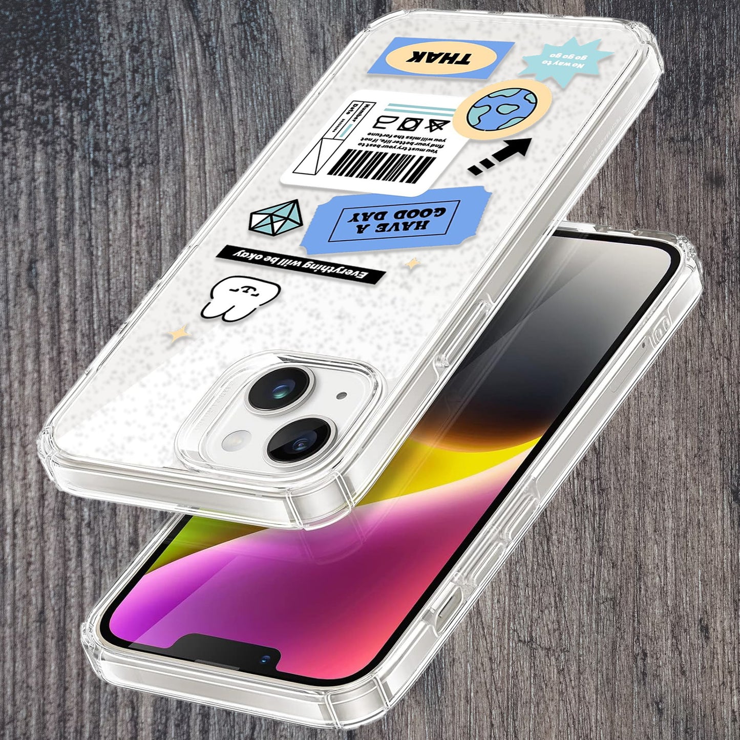 Ticket to Happiness Transparent Silicon Case For Oppo - ShopOnCliQ