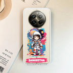 Astronaut Customize Transparent Silicon Case For Realme 11 Pro+ 5G
