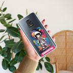 Astronaut Customize Transparent Silicon Case For Redmi 14C 5G