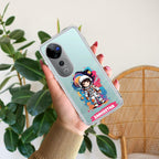 Astronaut Customize Transparent Silicon Case For Vivo T1 5G