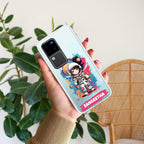 Astronaut Customize Transparent Silicon Case For Vivo T2x 5G