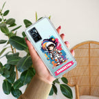 Astronaut Customize Transparent Silicon Case For Vivo V25