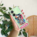 Astronaut Customize Transparent Silicon Case For Vivo Y27 4G