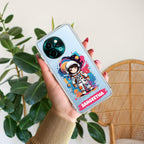 Astronaut Customize Transparent Silicon Case For Vivo Y200e 5G