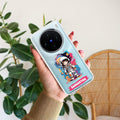 Astronaut Customize Transparent Silicon Case For Vivo X100 5G
