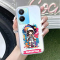 Astronaut Customize Transparent Silicon Case For Vivo Y16