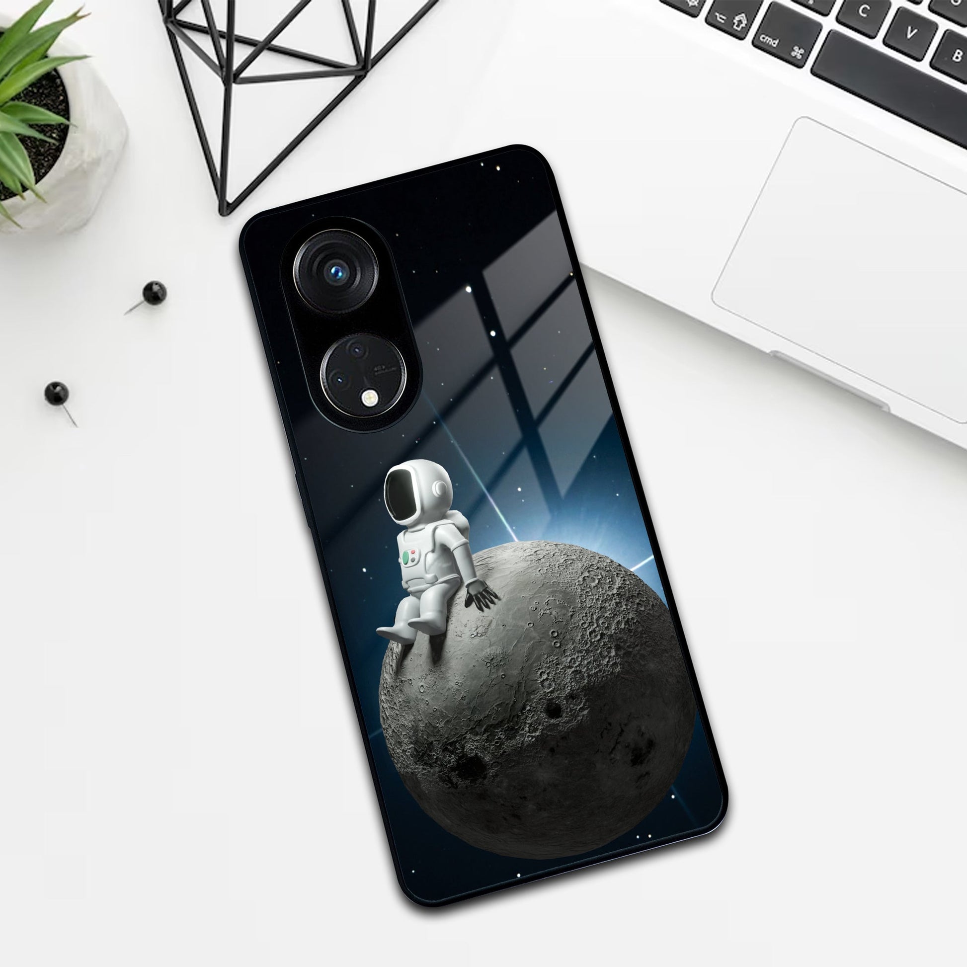 Astronod Moon Glass Case Cover For Oppo ShopOnCliQ