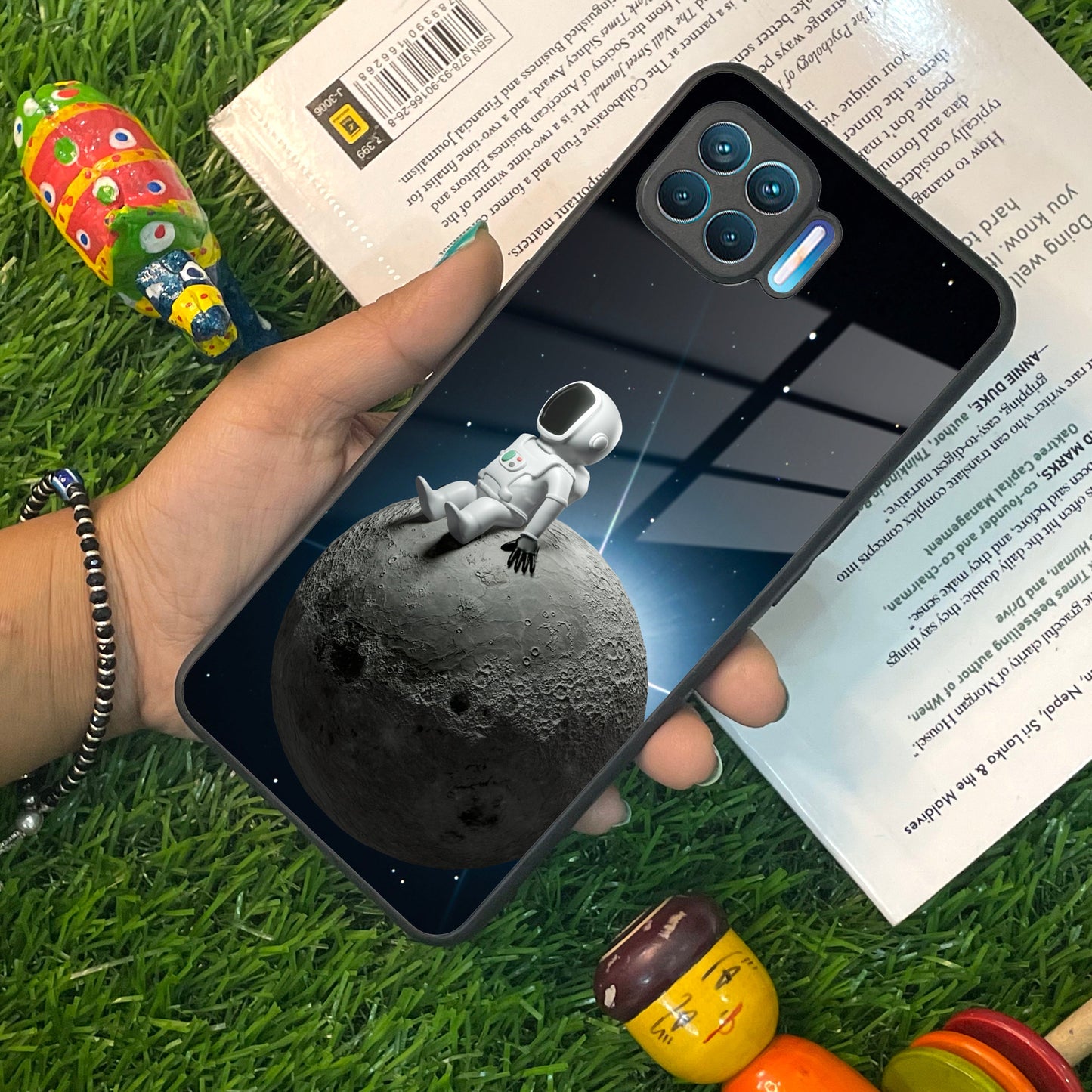 Astronod Moon Glass Case Cover For Oppo ShopOnCliQ