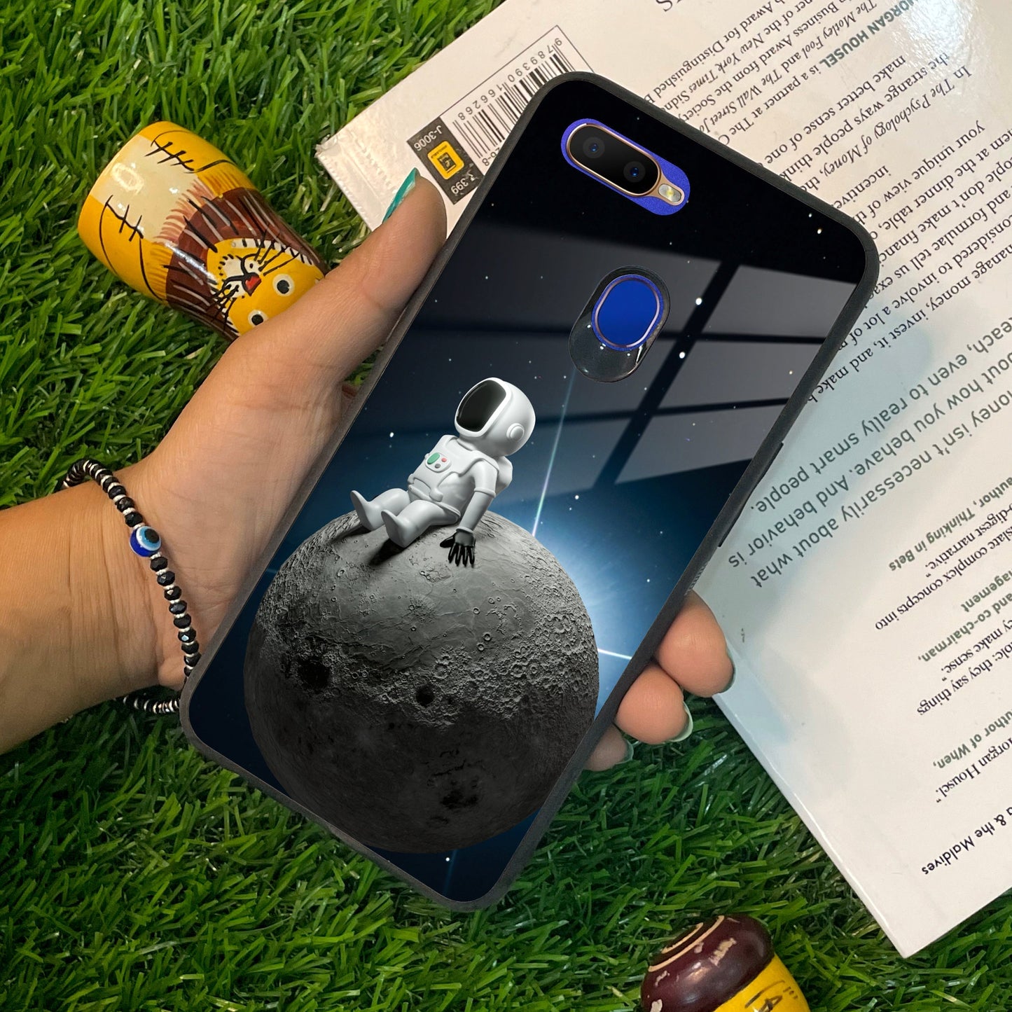 Astronod Moon Glass Case Cover For Oppo ShopOnCliQ