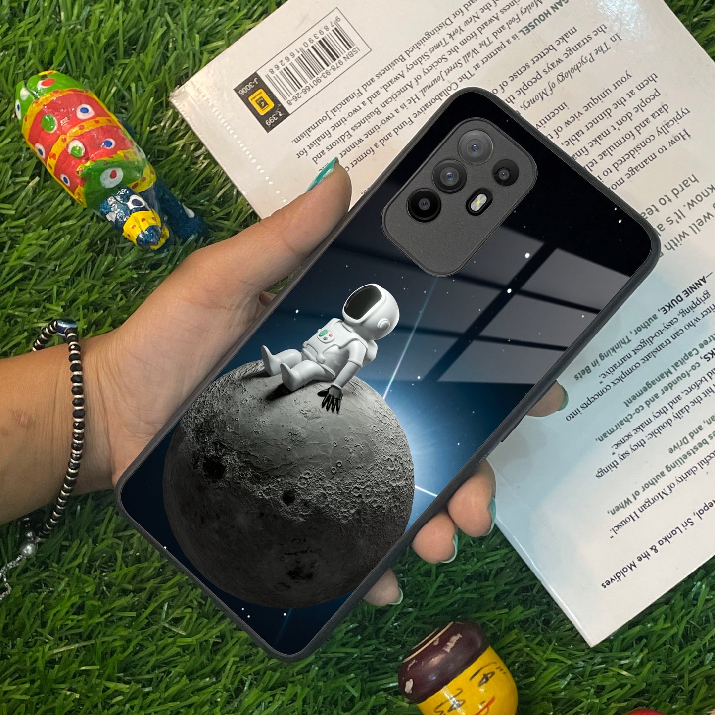 Astronod Moon Glass Case Cover For Oppo ShopOnCliQ