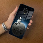 Astronod Moon Glass Case Cover For Poco - ShopOnCliQ