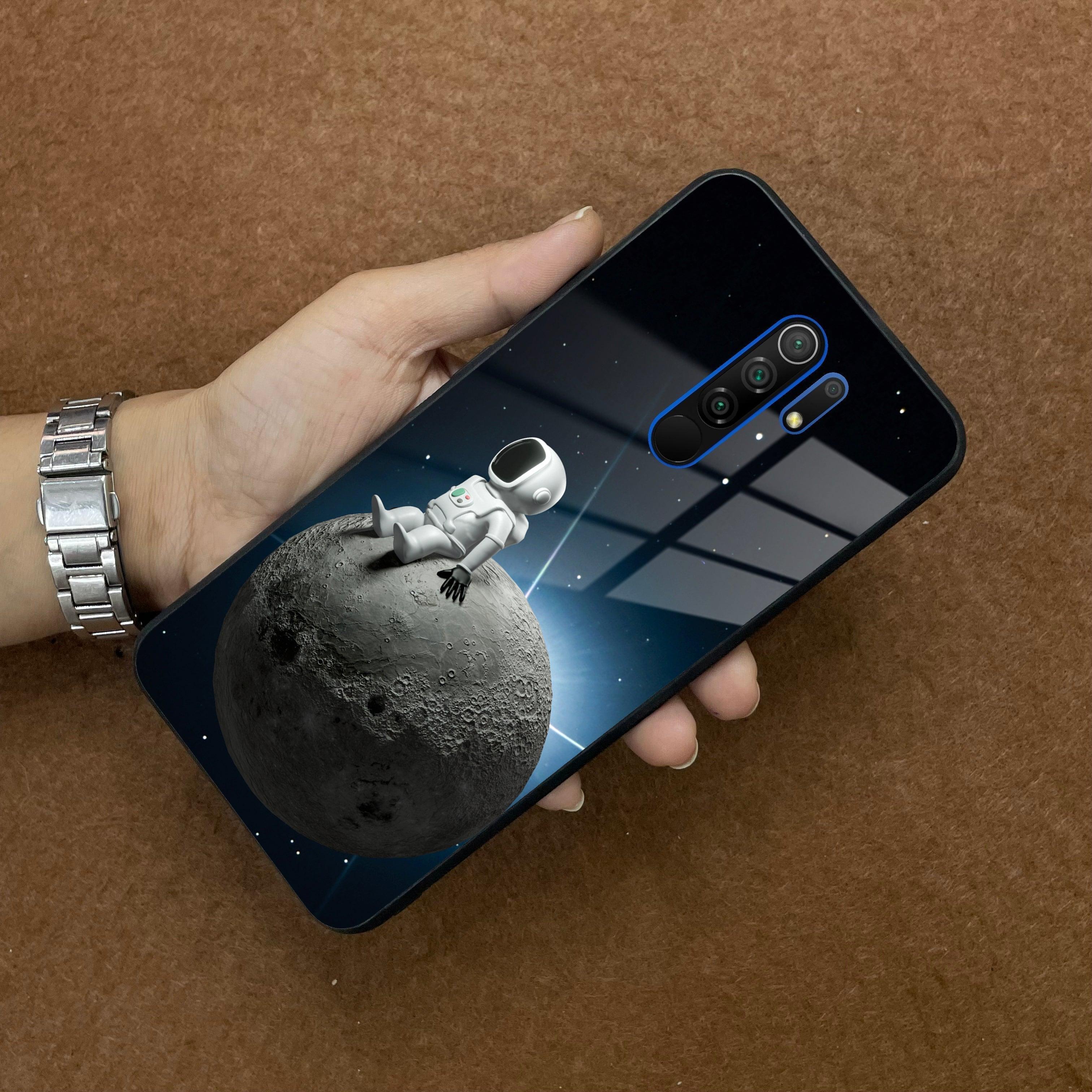 Astronod Moon Glass Case Cover For Poco - ShopOnCliQ