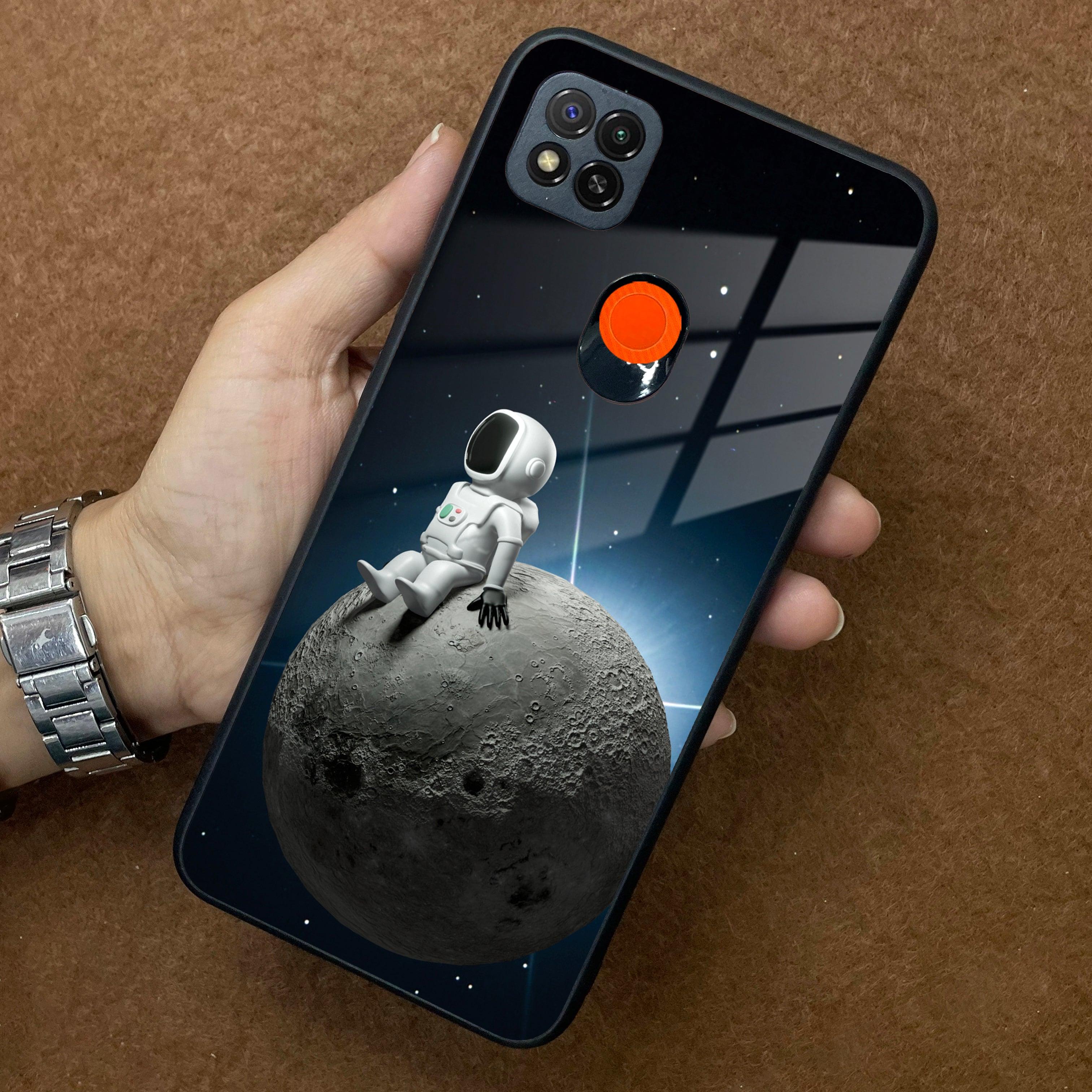 Astronod Moon Glass Case Cover For Poco - ShopOnCliQ
