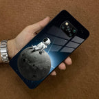 Astronod Moon Glass Case Cover For Poco - ShopOnCliQ