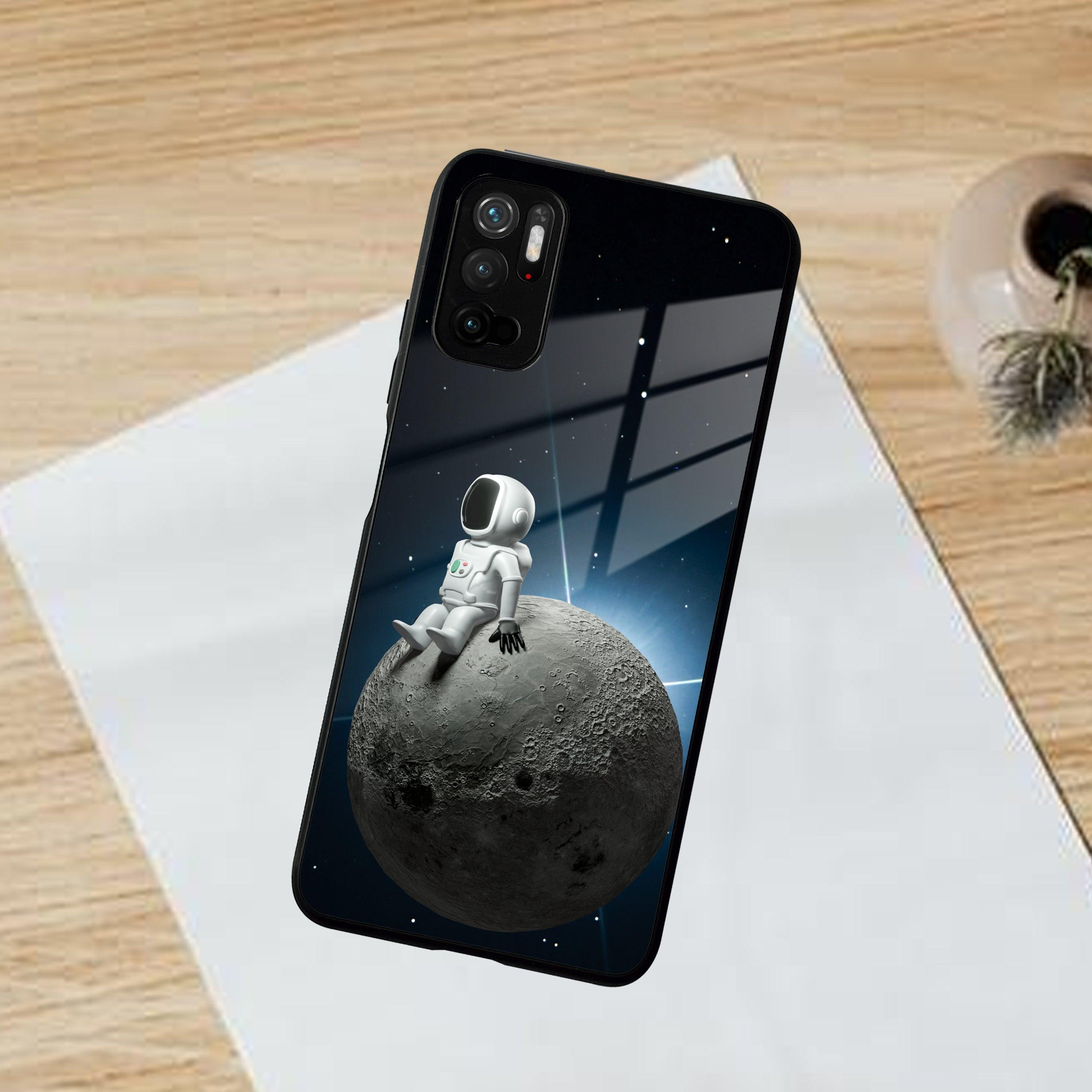 Astronod Moon Glass Case Cover For Poco - ShopOnCliQ