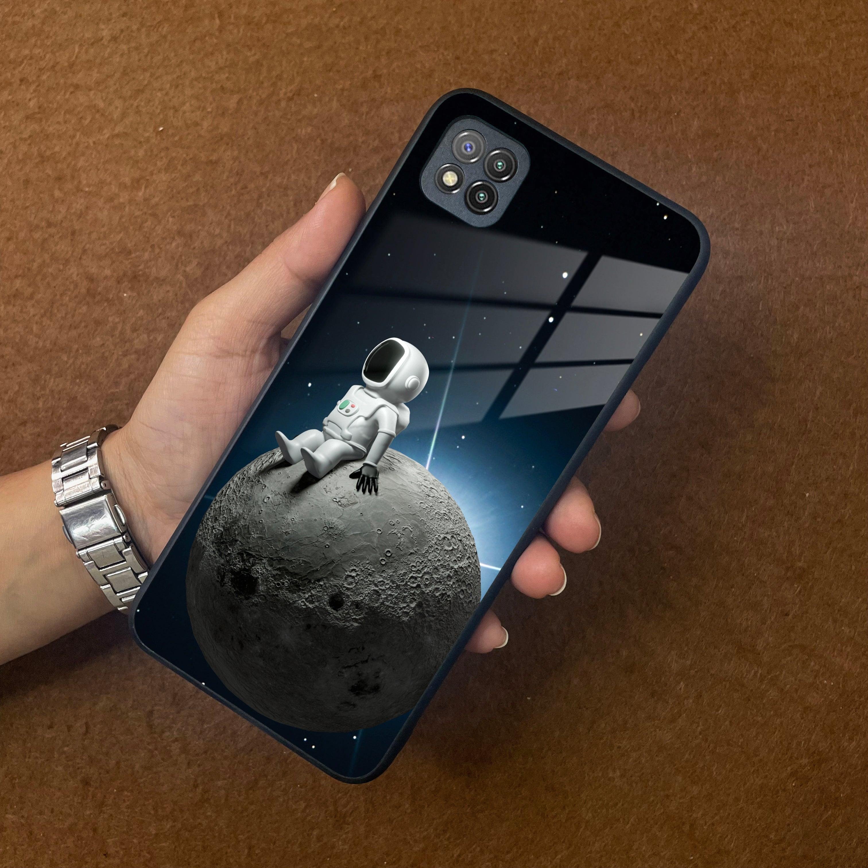 Astronod Moon Glass Case Cover For Poco - ShopOnCliQ