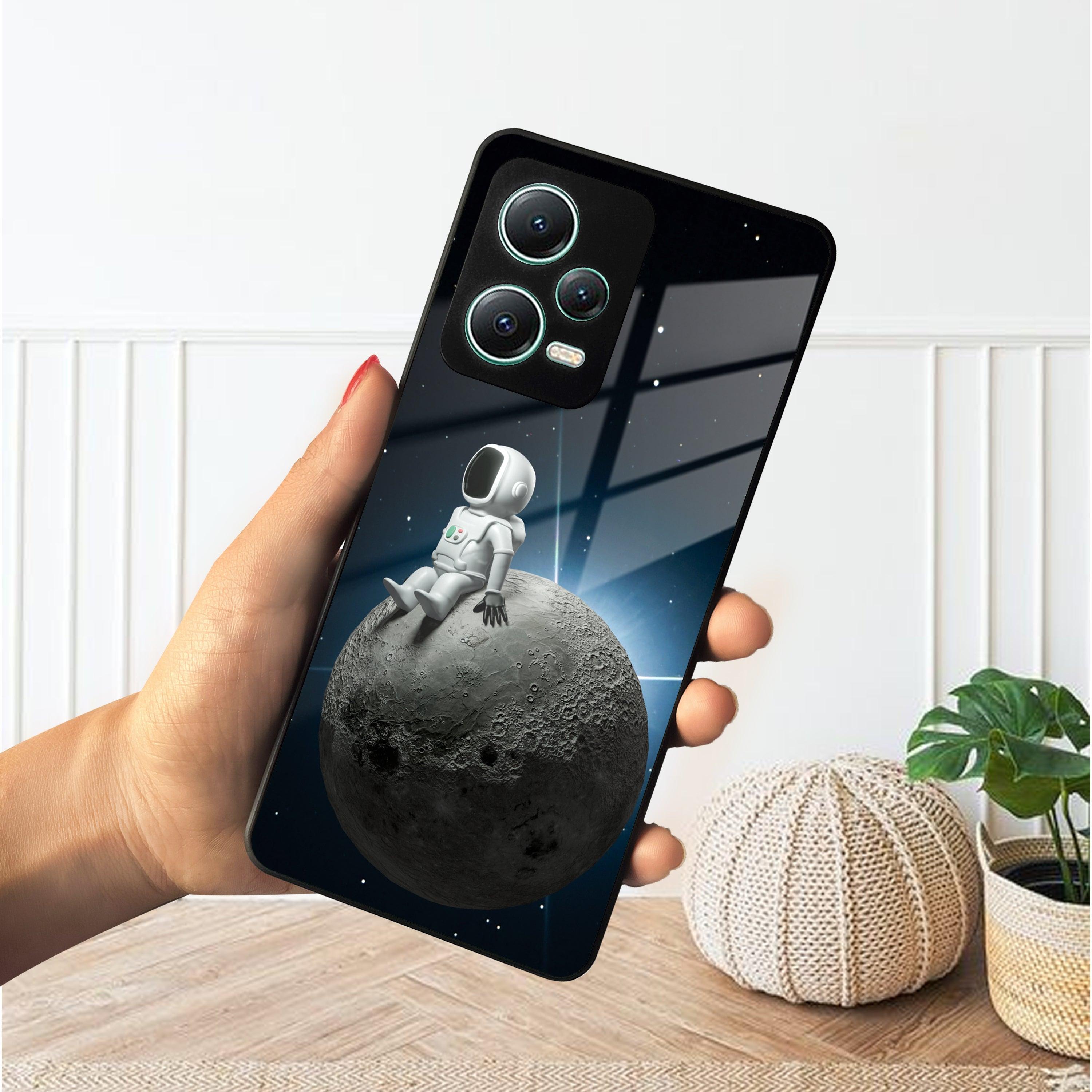 Astronod Moon Glass Case Cover For Poco - ShopOnCliQ
