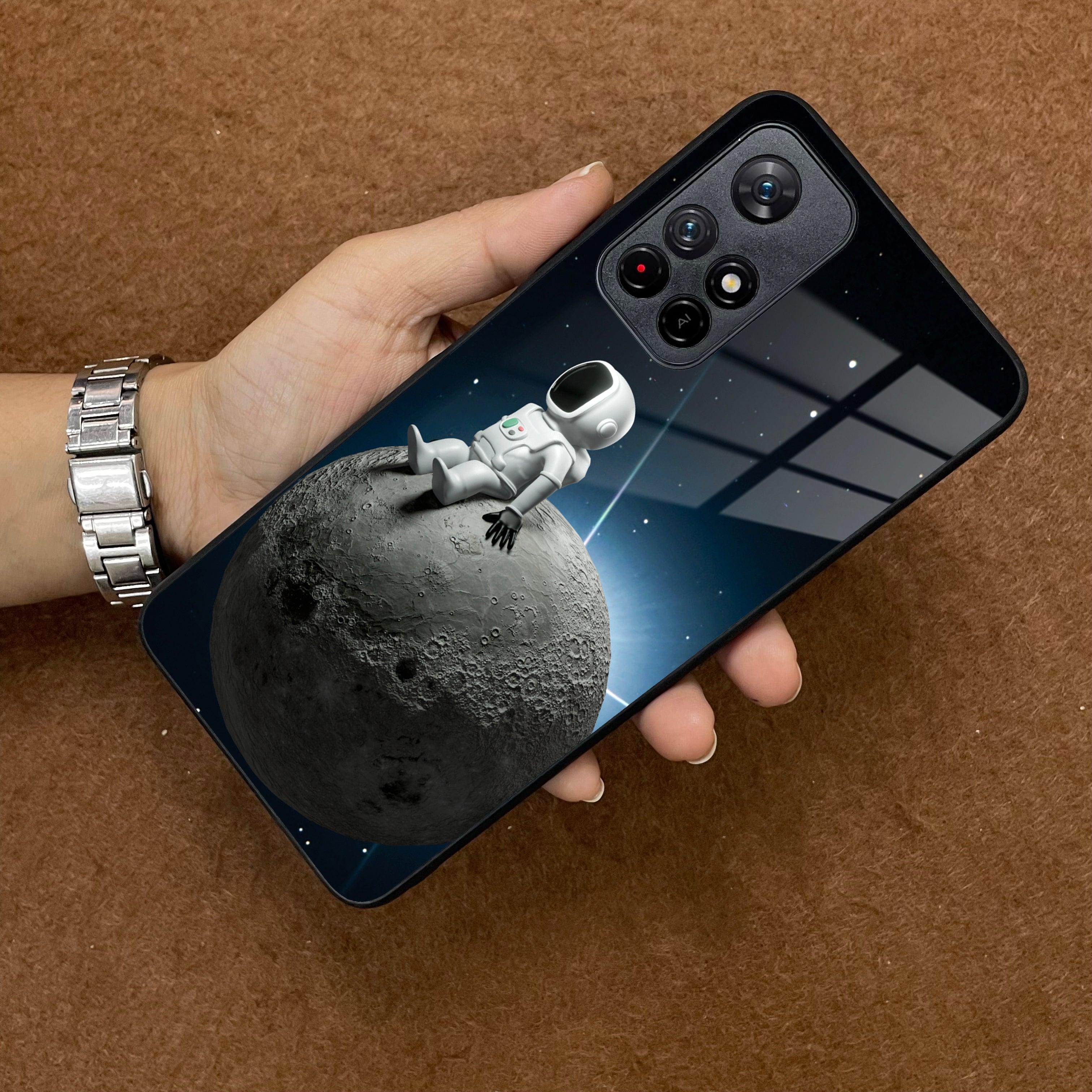 Astronod Moon Glass Case Cover For Poco - ShopOnCliQ