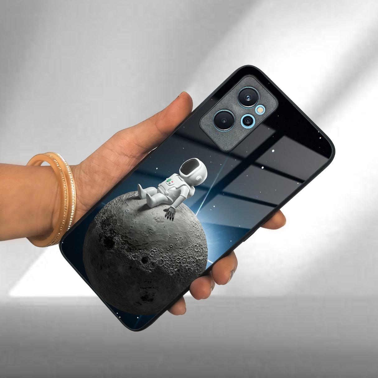 Astronod Moon Glass Case Cover For Realme/Narzo ShopOnCliQ