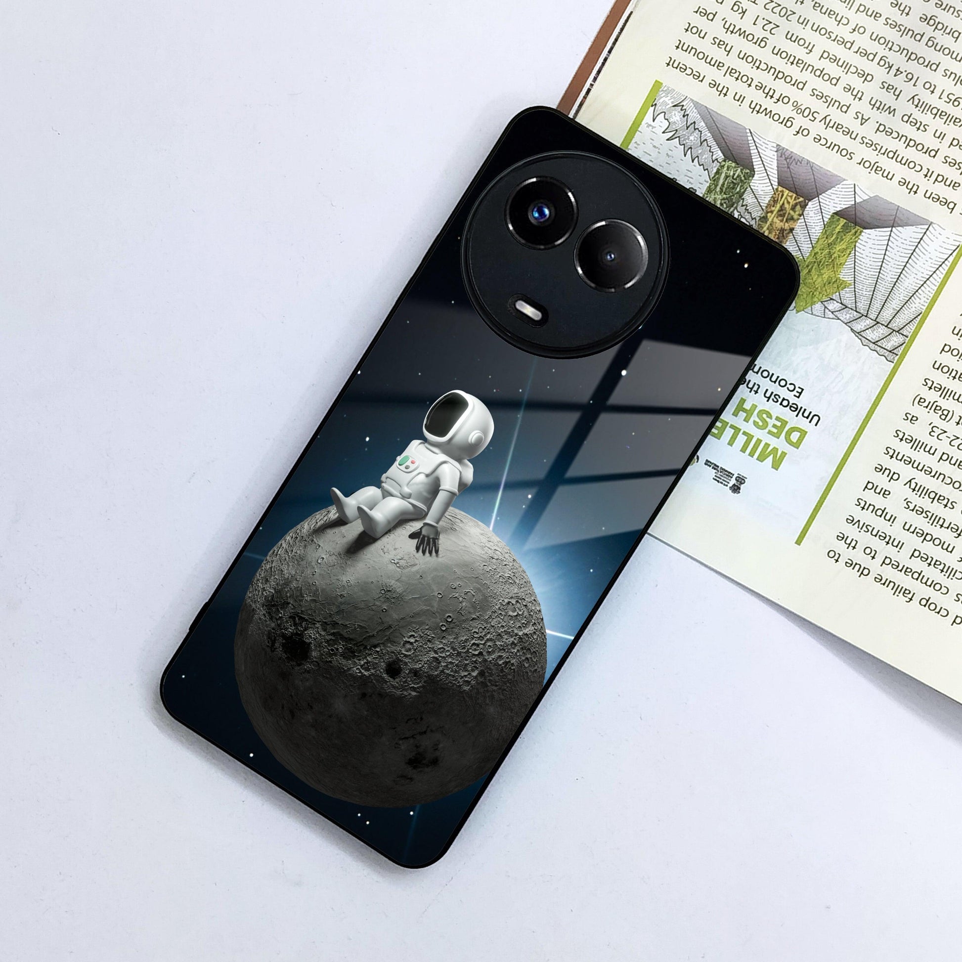 Astronod Moon Glass Case Cover For Realme/Narzo ShopOnCliQ