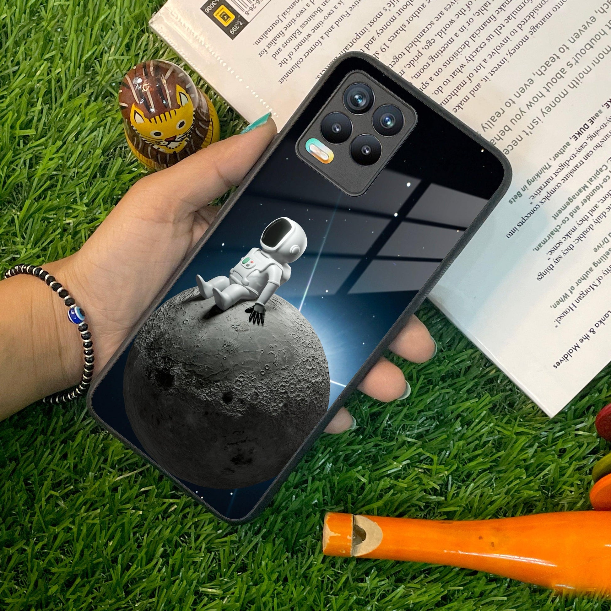 Astronod Moon Glass Case Cover For Realme/Narzo ShopOnCliQ