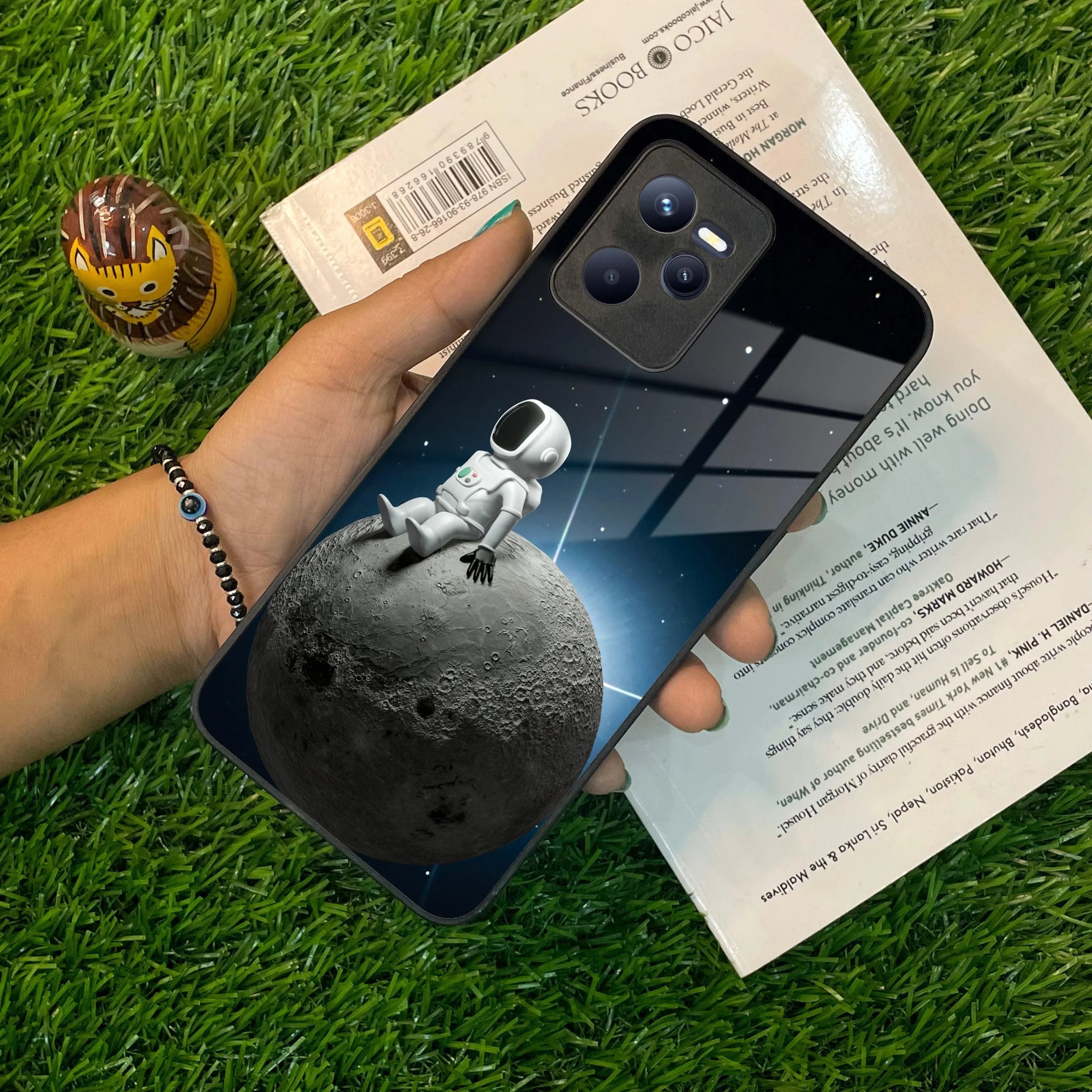 Astronod Moon Glass Case Cover For Realme/Narzo - ShopOnCliQ