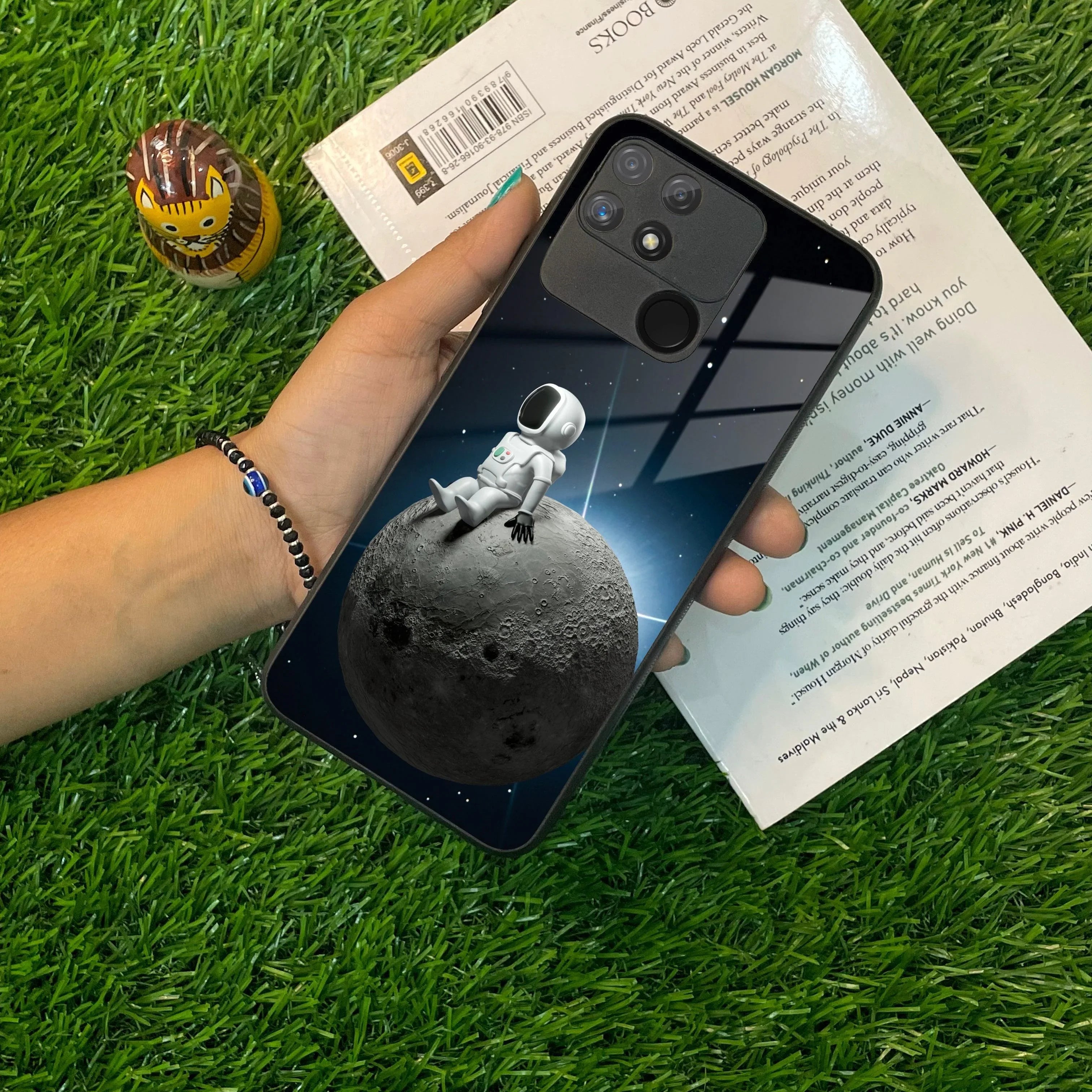 Astronod Moon Glass Case Cover For Realme/Narzo - ShopOnCliQ