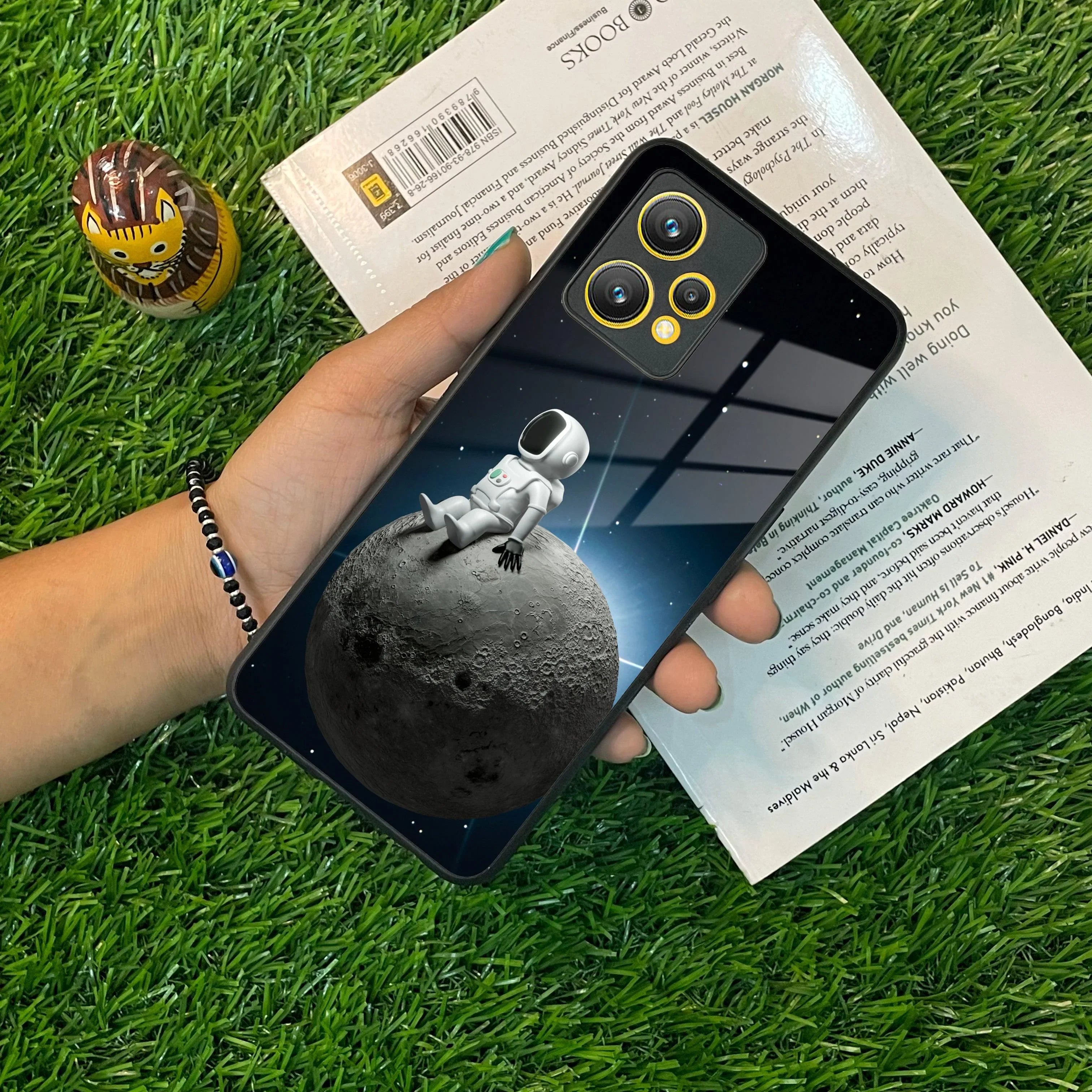 Astronod Moon Glass Case Cover For Realme/Narzo - ShopOnCliQ