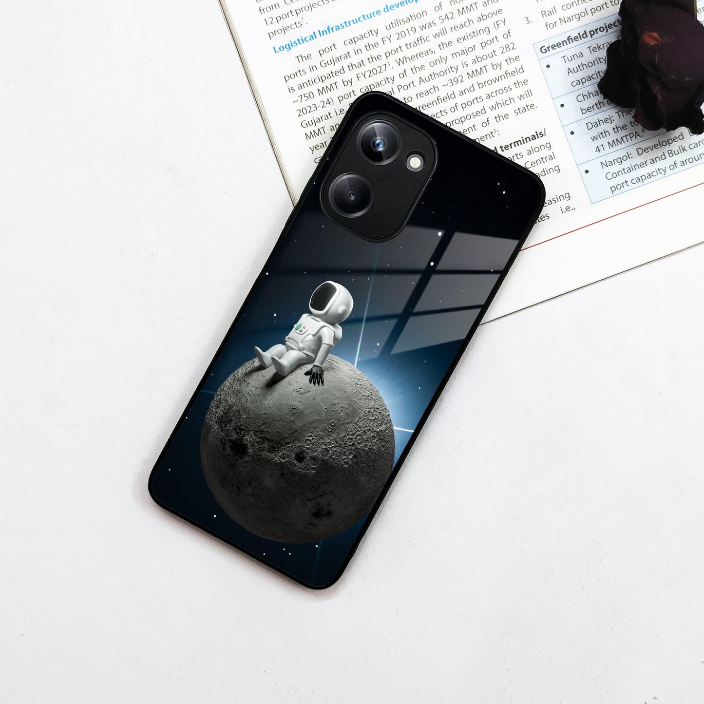 Astronod Moon Glass Case Cover For Realme/Narzo ShopOnCliQ