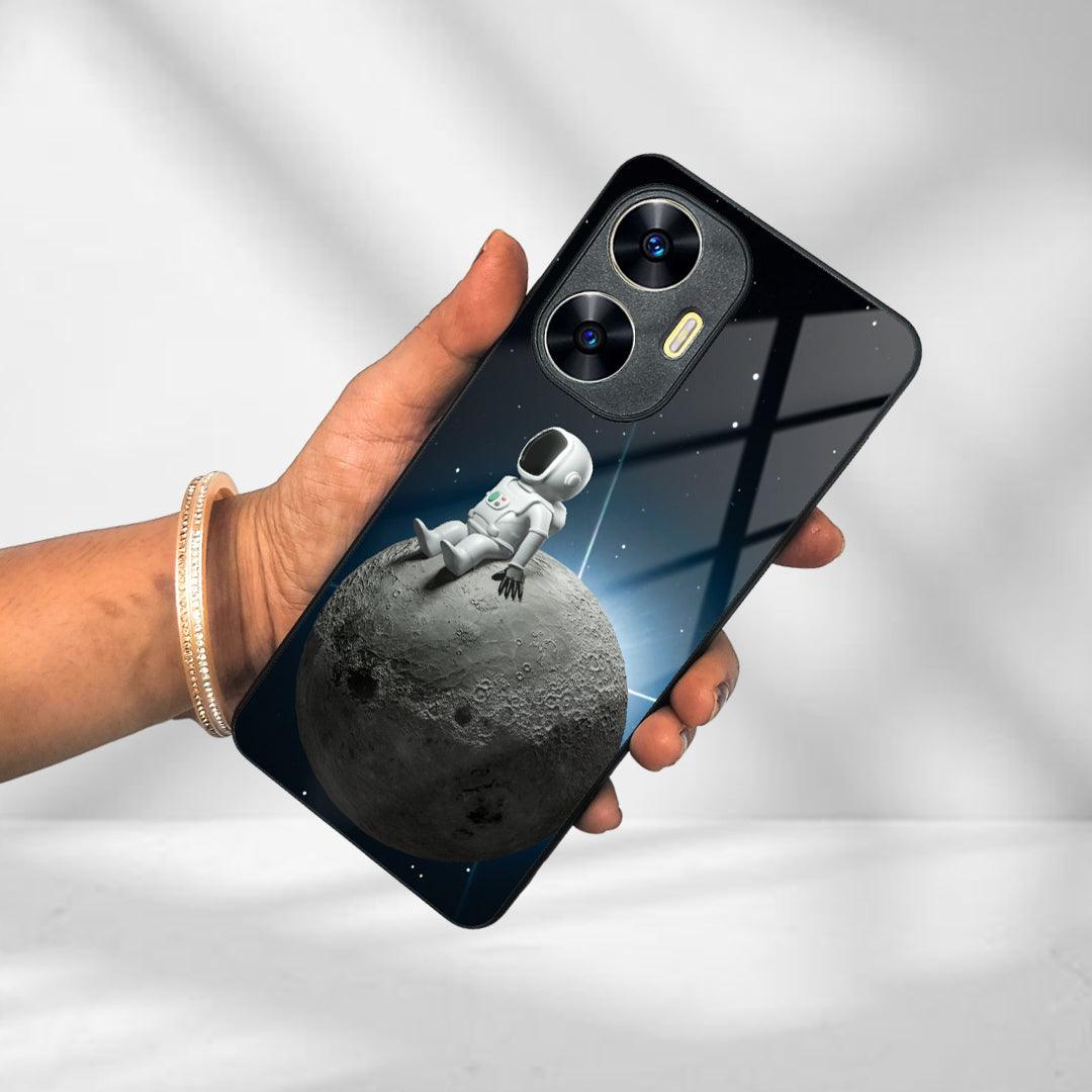 Astronod Moon Glass Case Cover For Realme/Narzo ShopOnCliQ