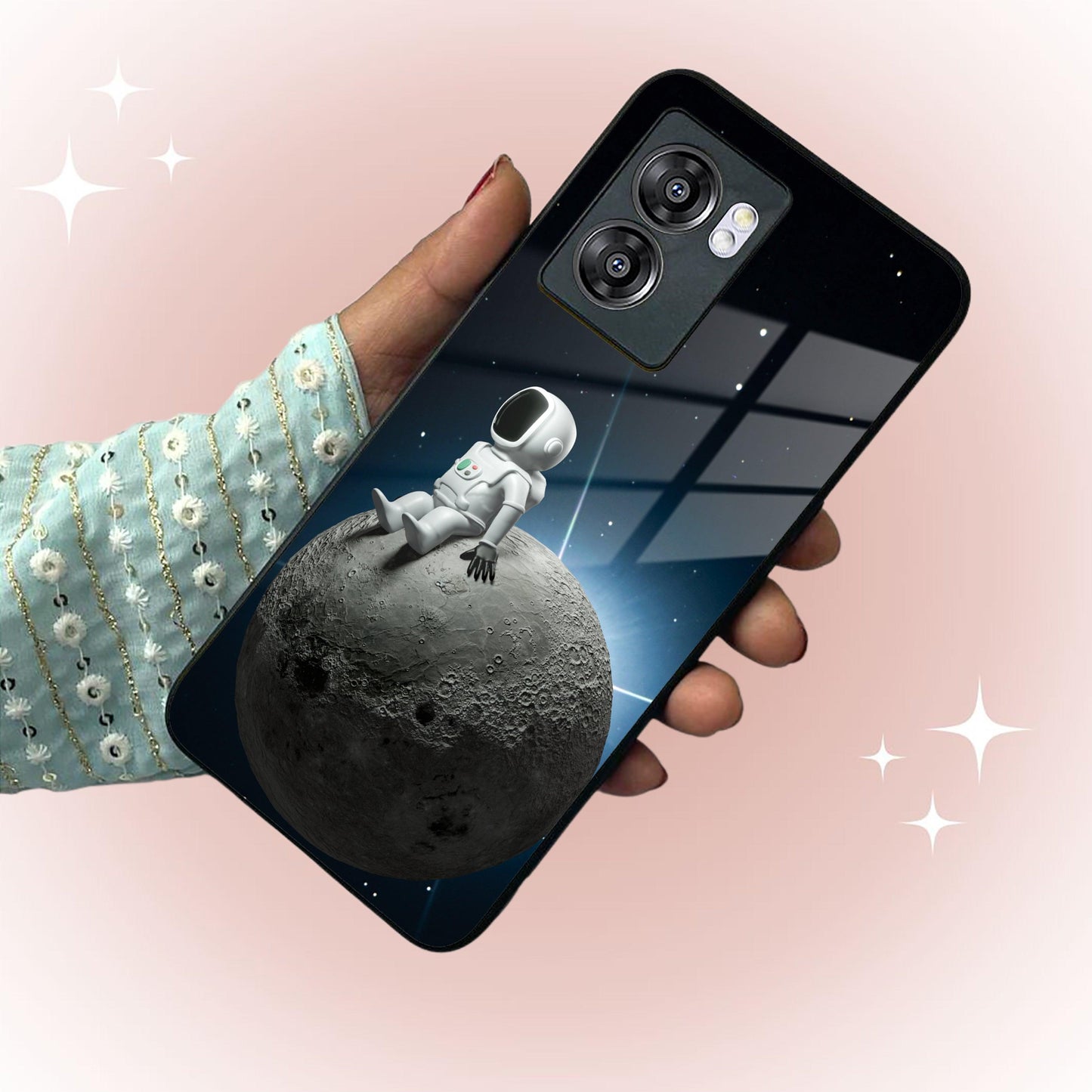 Astronod Moon Glass Case Cover For Realme/Narzo ShopOnCliQ