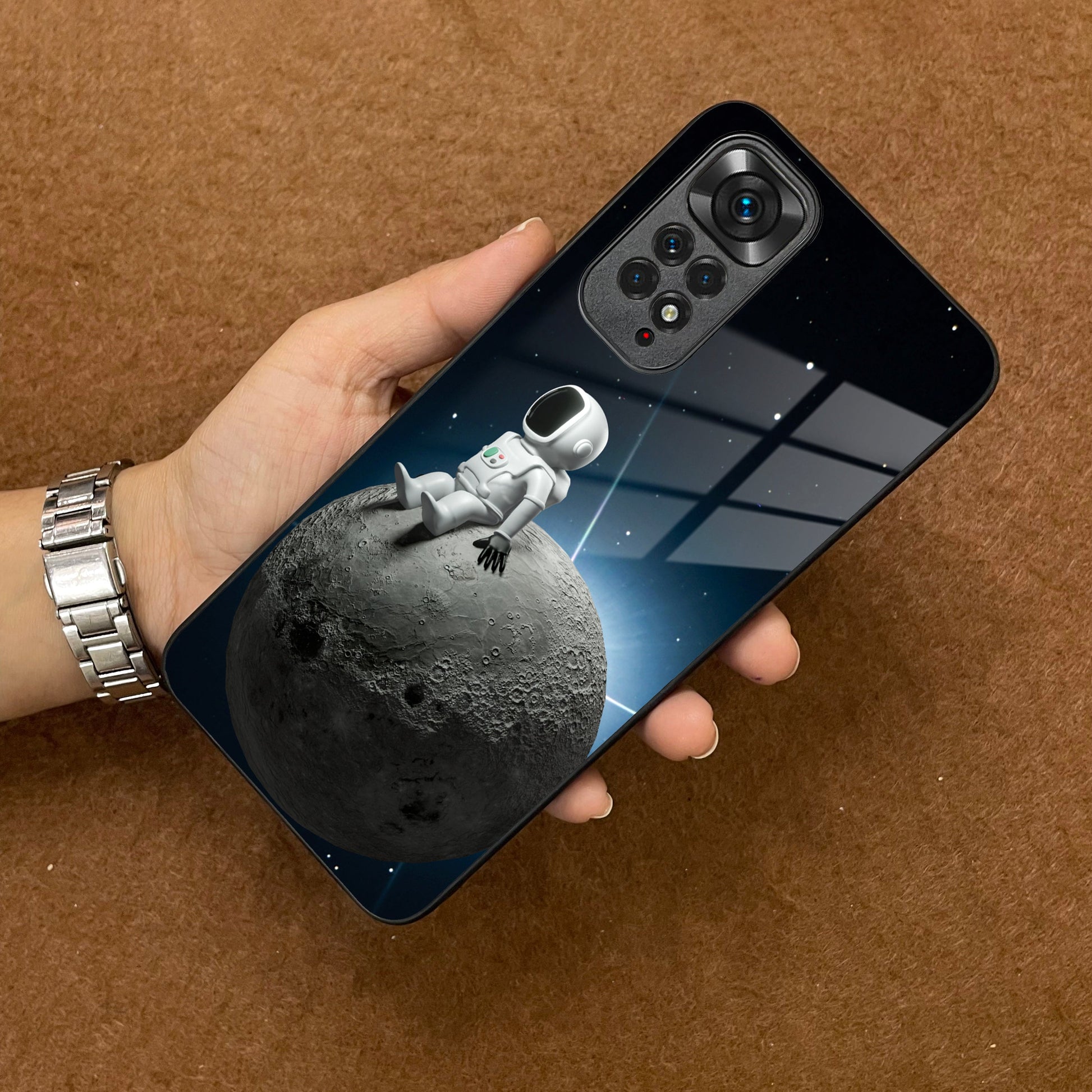 Astronod Moon Glass Case Cover For Redmi/Xiaomi ShopOnCliQ